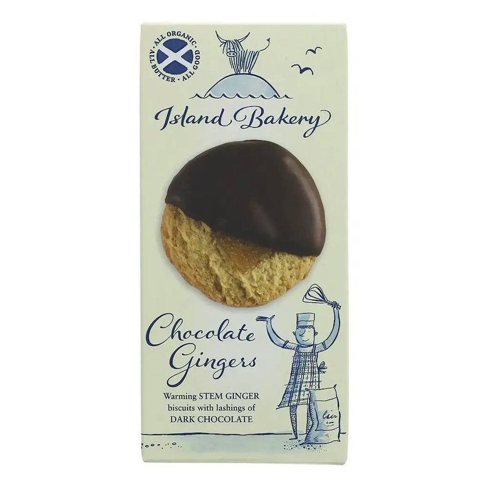 Organic Chocolate Gingers 133g (Island Bakery Organics)