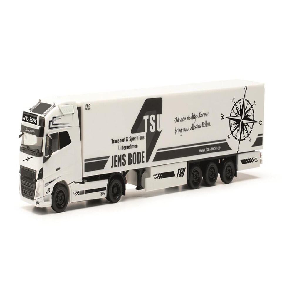 Herpa Volvo FH GI. XL 2020 Refrigerated Box Semitrailer TSU Bode