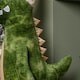 image 3 of 1.17m Humongous Green Standing Christmas Dinosaur with Santa Hat