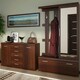 image 4 of Imperial 2 Door 5 Drawer Sideboard in Dark Mahogany Melamine