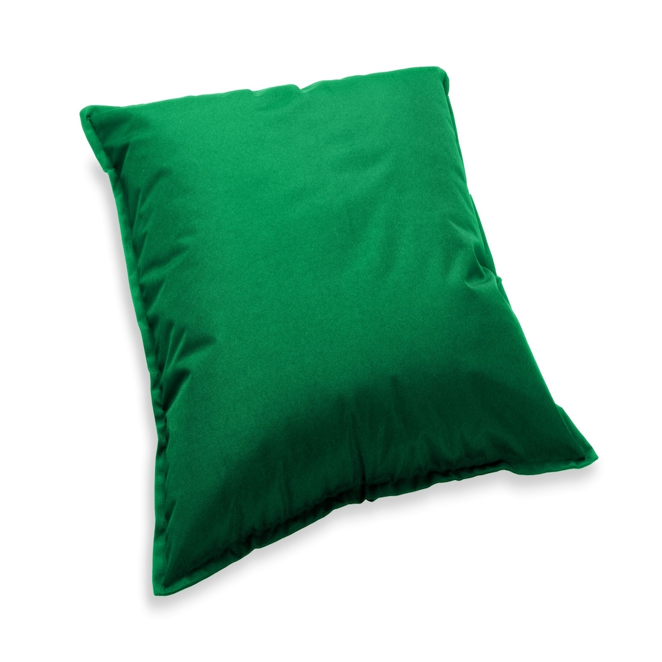 image 1 of Waterproof Outdoor Garden Cushion Covers Patio Cushion Cover Cases Square Pack Of 4 45cm X 45cm Green | Dark Green