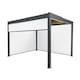 image 1 of Aluminium Pergola With Blinds & LED Lights - 3m x 3m