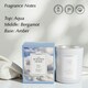 image 3 of Ashleigh & Burwood Fresh Linen Scented Jar Candle 170g White