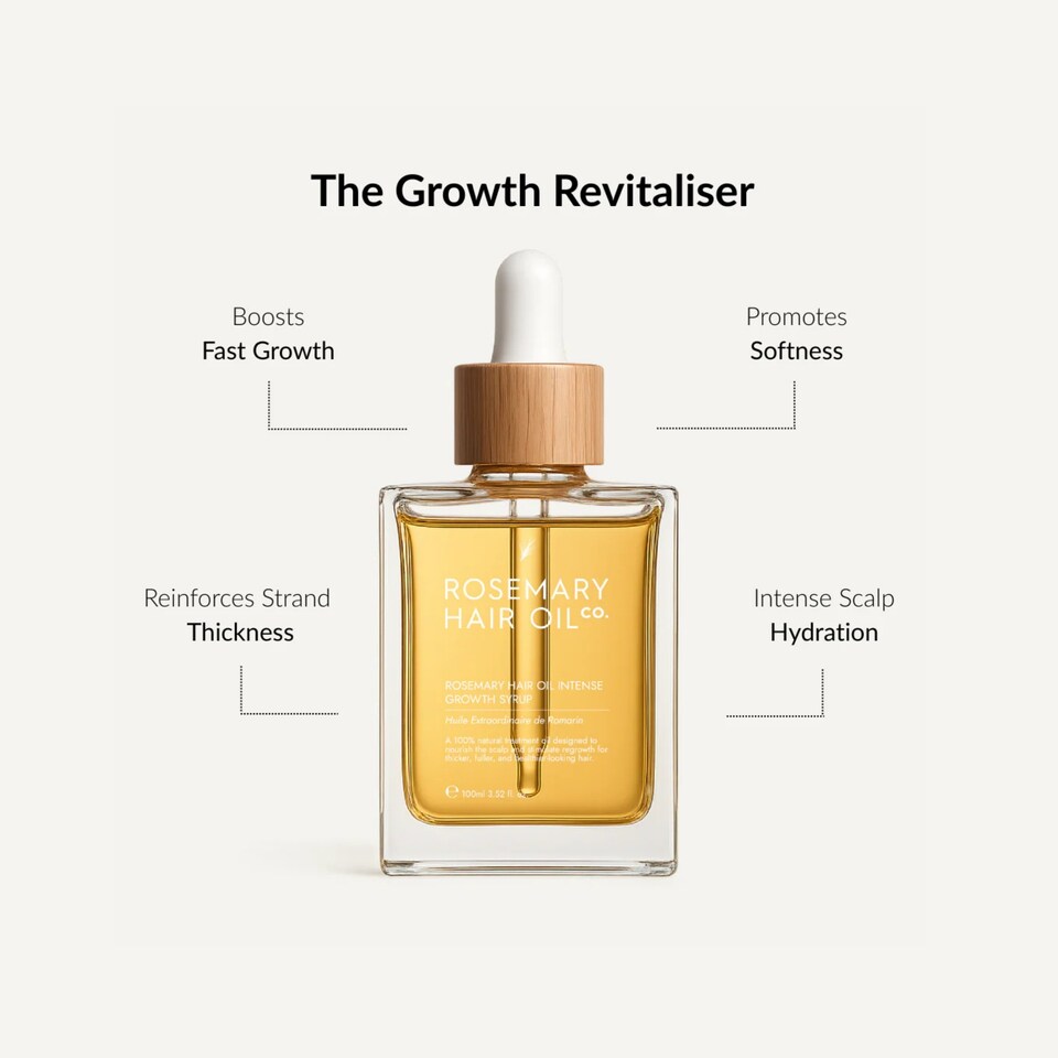 image 1 of Rosemary Hair Oil Co Intense Growth Syrup