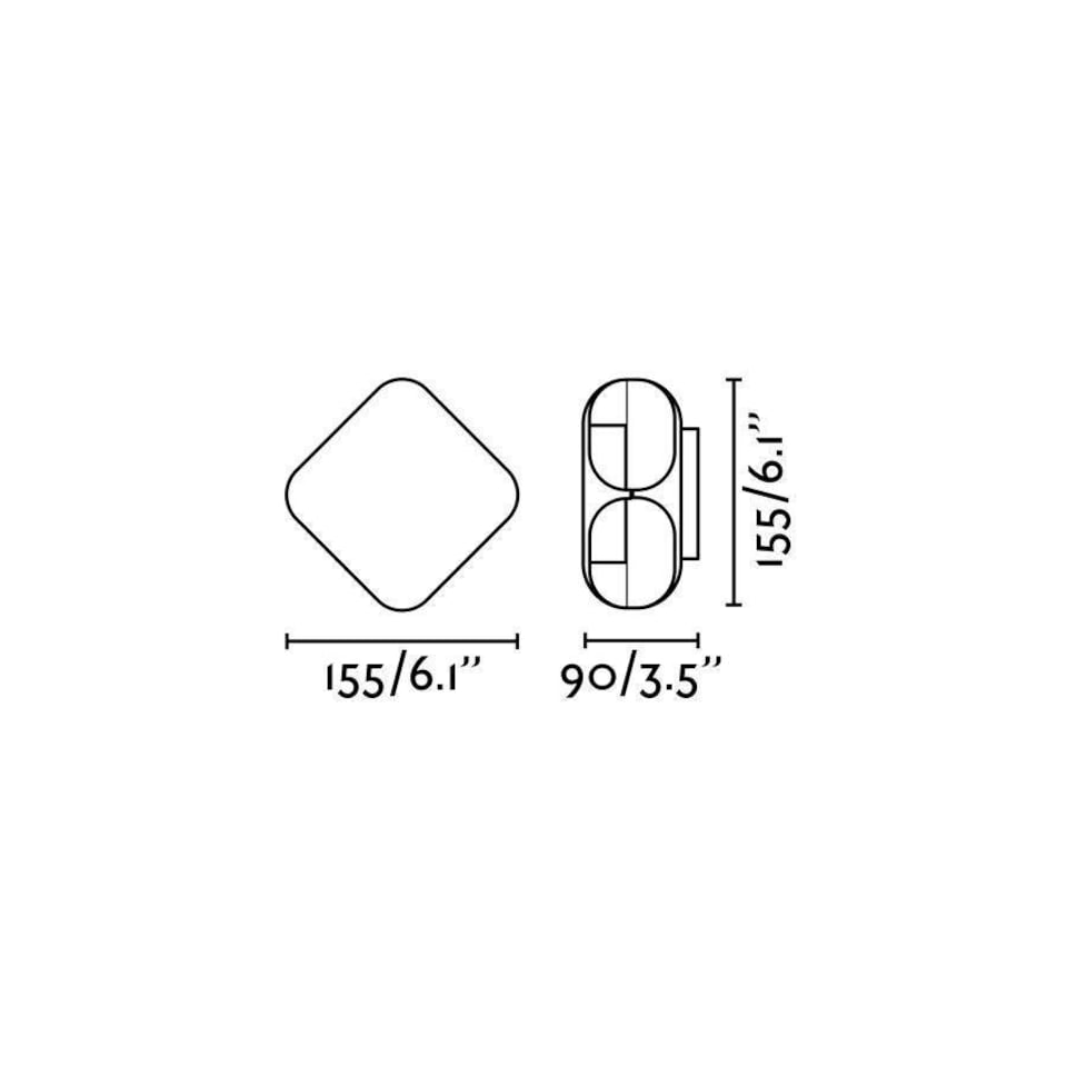 image 1 of Bu LED Outdoor Wall Light White, Dark Grey IP65