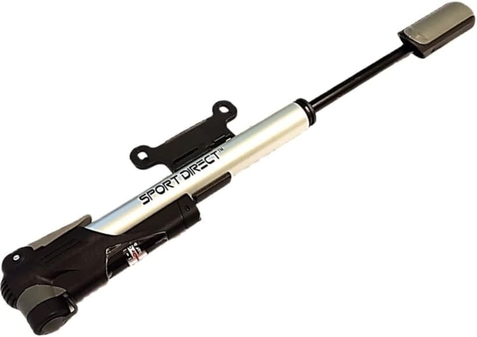 image 1 of Sport Direct 120PSI Max Mini Bicycle Bike Cycle Pump and Gauge Schrader/Presta