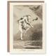 image 1 of Francisco Goya Art Card Pretty Teacher Witches on Broomstick