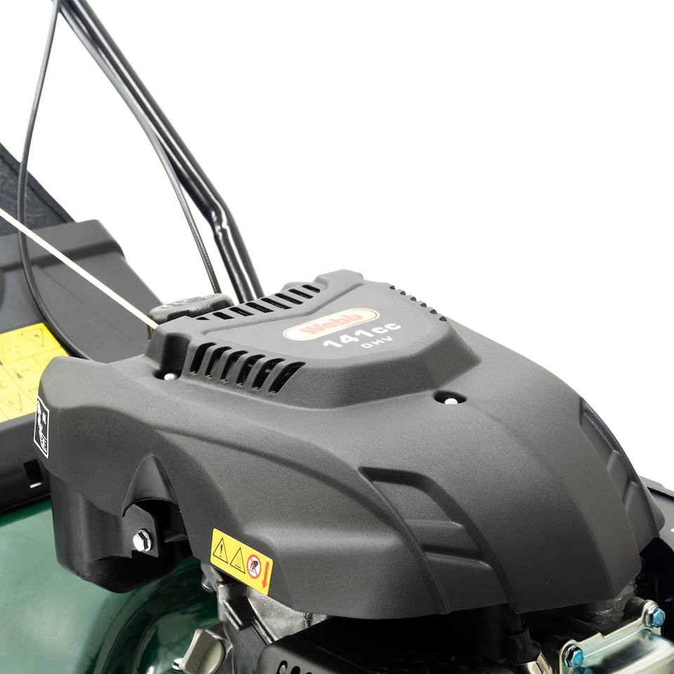 image 1 of Webb WER460SP 46cm Self-Propelled Petrol Rotary Lawnmower