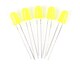 image 1 of Gaugemaster Electric Yellow 5mm 12v LEDs (5) - Use GM76 Resistors