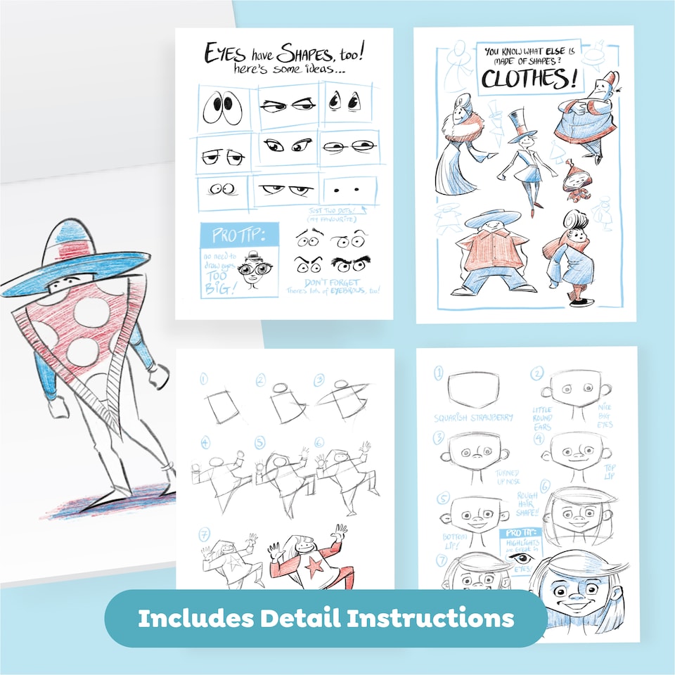 image 1 of Drawing People - Learn. Practice. Create