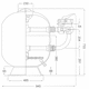 image 2 of 24in Lacron Filter with 1.5in Valve and Gauge