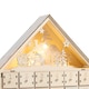 image 5 of Living and Home Wooden Christmas Advent Calendar with LED Light