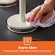 image 7 of GEEPAS Retrovive Mug Tree And Towel Pole Set Cream