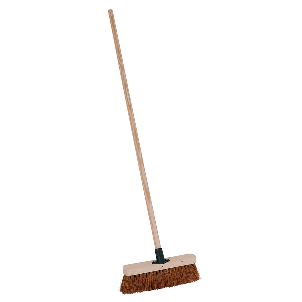 image 1 of Charles Bentley 11.4 inches Coco Broom Garden Maintenance