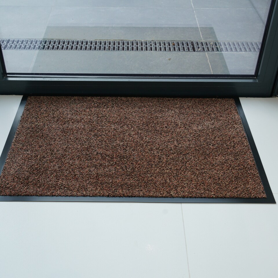 image 1 of Non Slip Absorbent Dirt Trapper Rubber Edged Door Mats