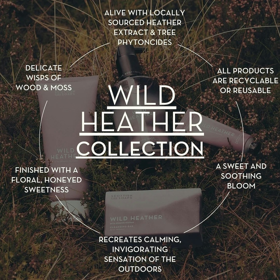 image 1 of Scottish Fine Soaps Wild Heather Nourishing Skin Duo