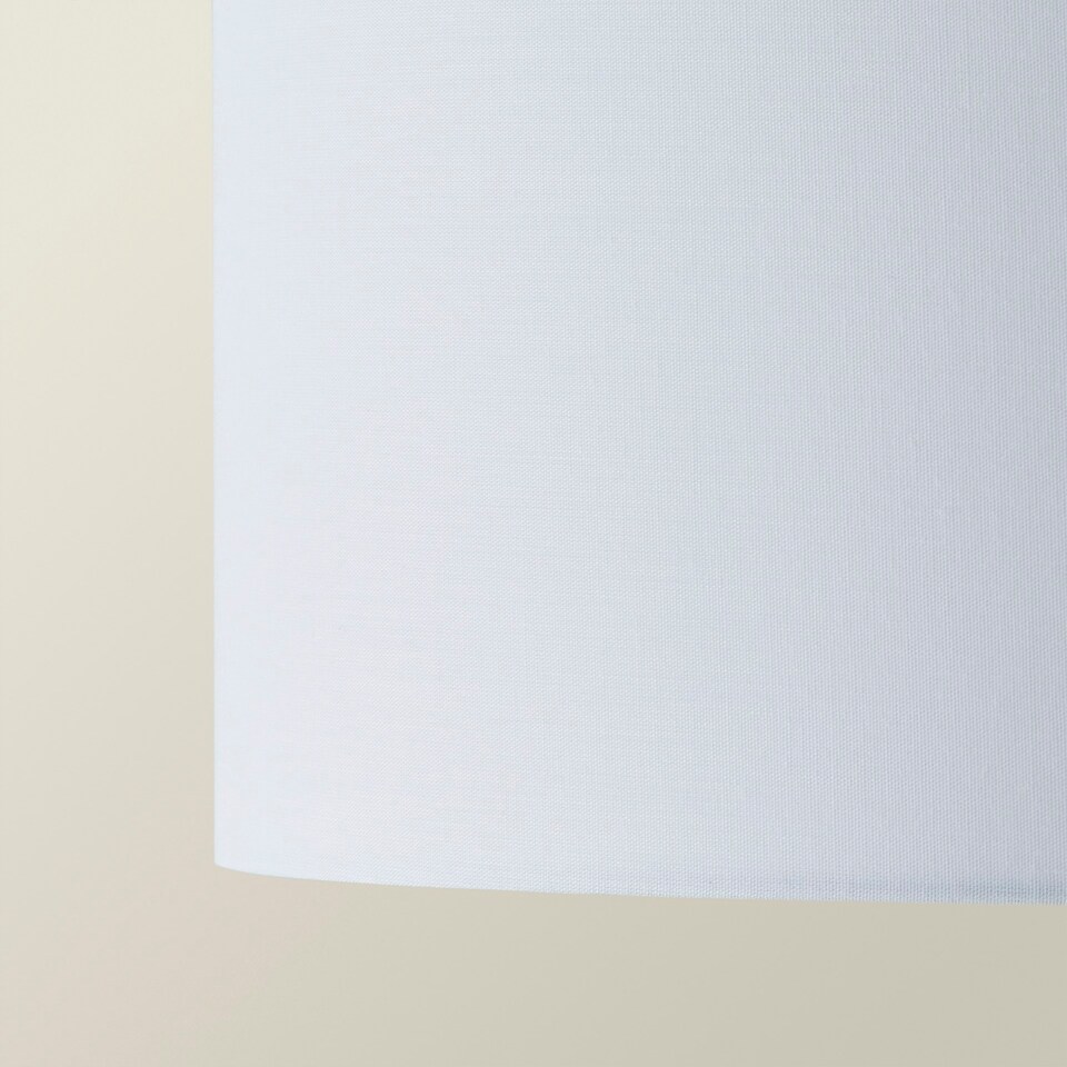 image 1 of ValueLights Reni Small White Pendant Shade White