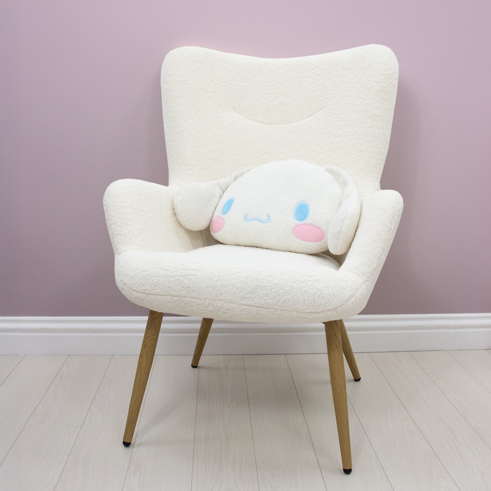 image 1 of Hello Kitty Cinnamoroll Shaped Cushion