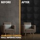 image 5 of NOVECRAFTO Decorative 3D Wall Panels (50cm x 50cm) Chevron Line Design PVC Cladding Panel