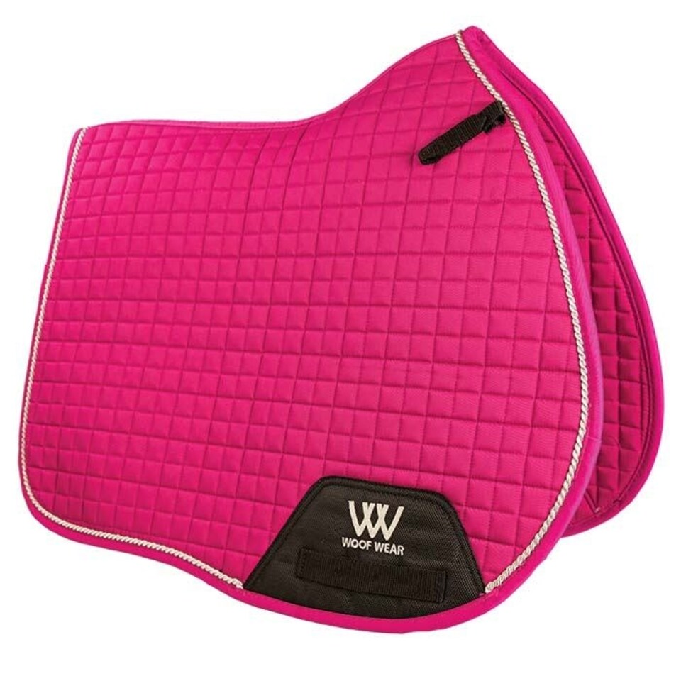 image 1 of Woof Wear GP Saddle Cloth White | Size: Full
Colour: White/White