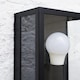 image 5 of ValueLights Tideswell Black Outdoor Wall Light