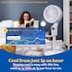 image 3 of Russell Hobbs 3 in 1 Circulator Fan with 16 Speed Settings White RHPCF1001