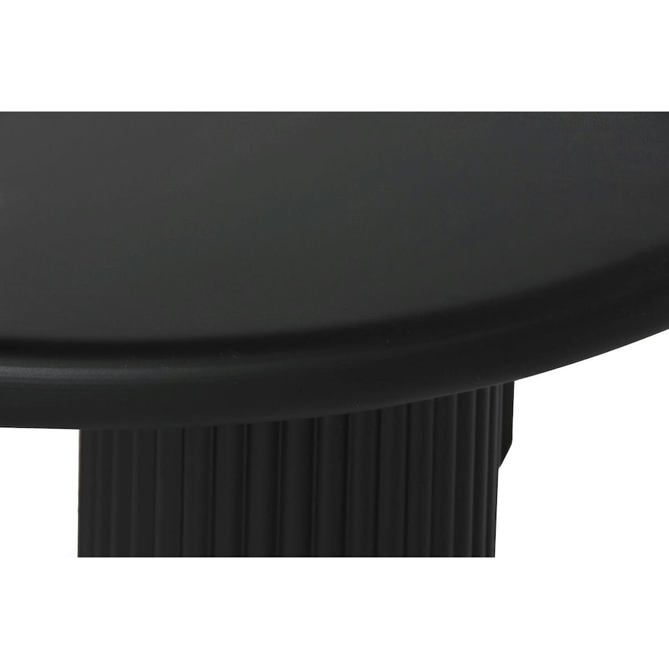 image 1 of Side table Home ESPRIT Black Metal 75 x 75 x 40 cm N/A