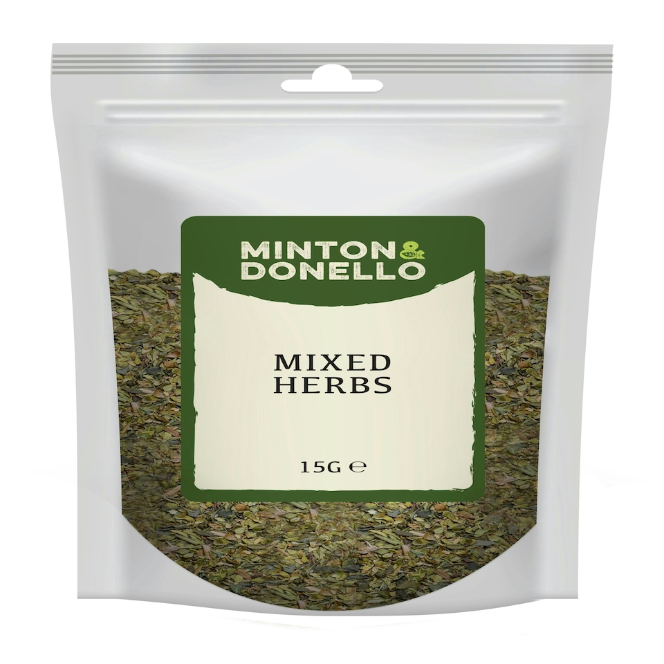 image 1 of Minton & Donello Mixed Herbs 10 x 15g