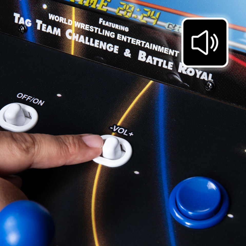 image 1 of WWE Wrestlefest 5-in-1 Deluxe Arcade Machine