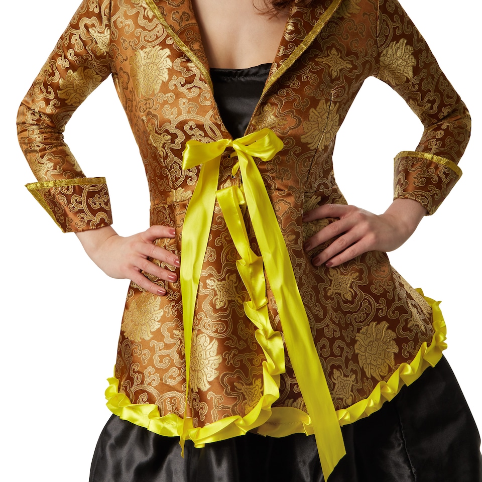image 1 of Corsair lady costume | Yellow | black/yellow | 1