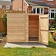 image 6 of Super Value Overlap Pent Shed 8x6 SD