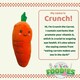 image 3 of Carrot Soft Toy Food Themed Cute Plush Cuddly Yummy Soft Fluffy 16cm Orange