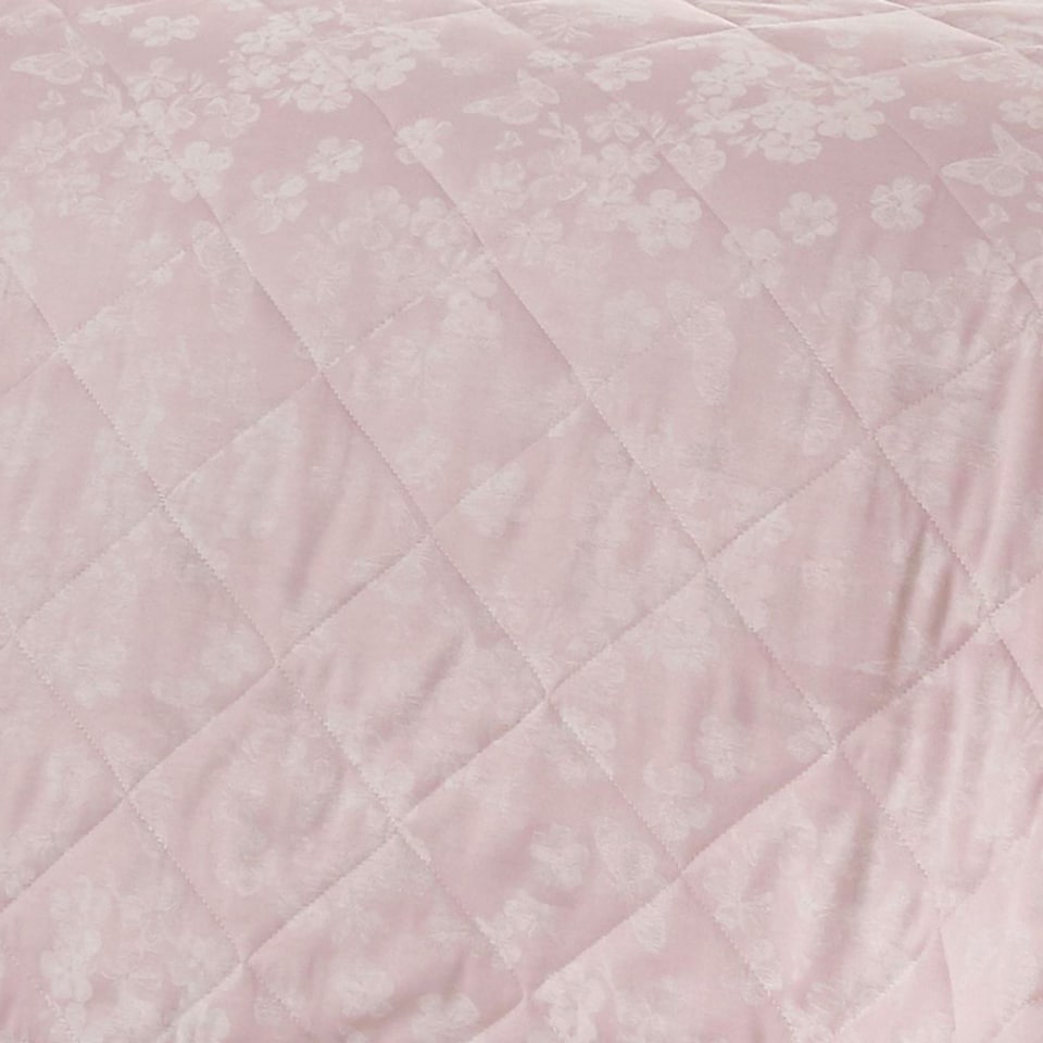 image 1 of D & D Blossom Bedspread Blush