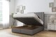 image 2 of Sloomy Langston Pewter Dumfries Ottoman Bed With Mattress With 54" Floor Standing Headboard 3' Single