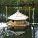 image 1 of Somerton Floating Duck Three Nest - Pressure Treated Red Pine - L125 x W125 x H60 cm Brown | One Size