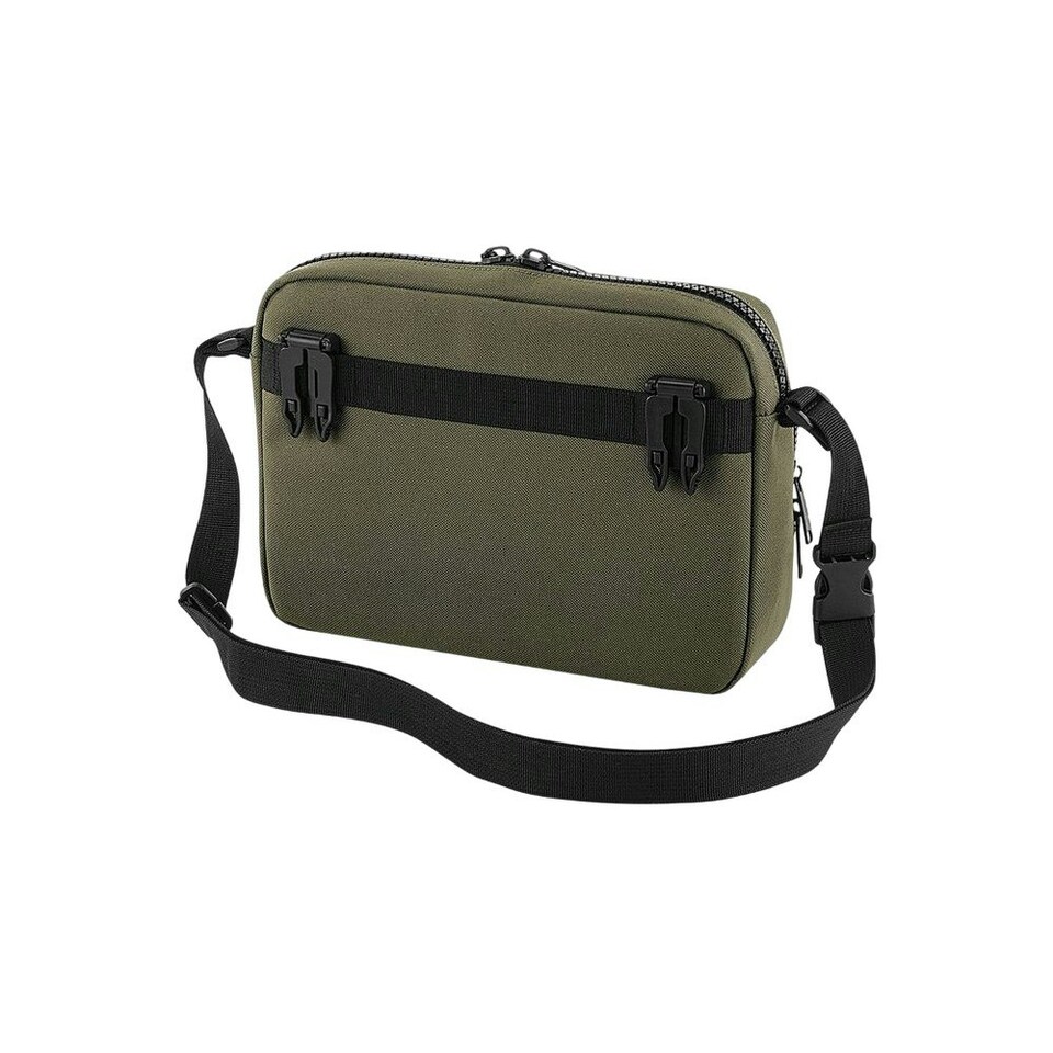 image 1 of Bagbase Modulr Multi Pocket 2 Waist Bag - Military Green - One Size Green