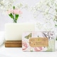 image 4 of The English Soap Company Anniversary Wrapped Soap Bar, Floral Scented Shea Butter Soap, Moisturising Soap Bar for Body, Rose and Peony Scent 190g
