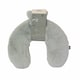image 1 of Aroma Home Neck Hot Water Bottle Grey Faux Fur 1.8L