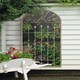 image 7 of Somerley Gothic Arch Stone Coloured Large Garden Mirror 5ft3x 2ft6 160cm X 75cm N/A