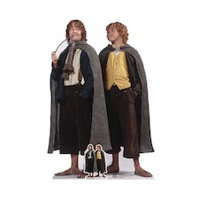 Merry and Pippin Double Lord of the Rings Lifesize Cardboard Cutout 133cm