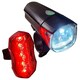 image 1 of AWE AweCity+ Bright 30 Lux StVZO OptiTec Lens + Rear Bright 5x Red SMD LEDs Bike Light Set