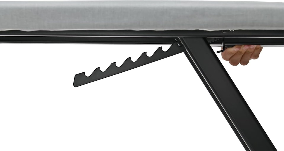 image 1 of Ironing Board with Iron Rest, Iron Board with Extra Thick Cover, Adjustable Compact and Space Saver Foldable Ironing Board