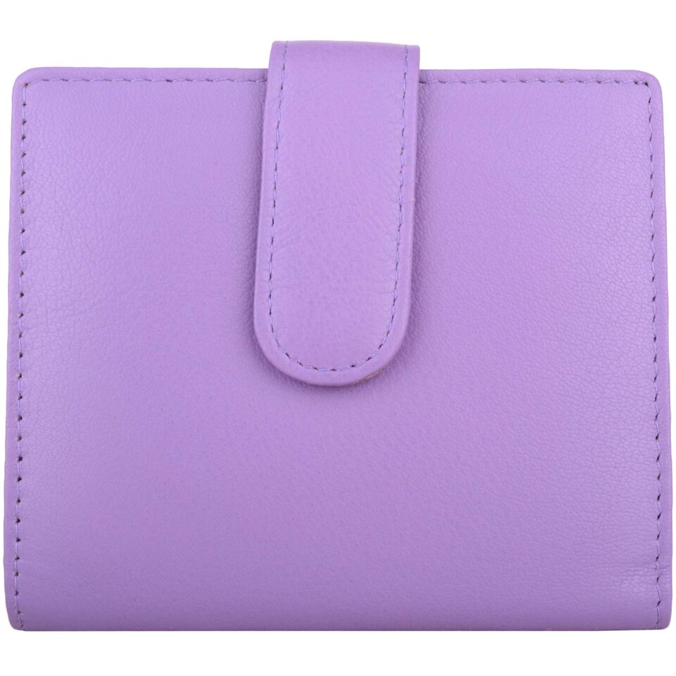 London Leathergoods Genuine Soft Leather RFID Protected Credit