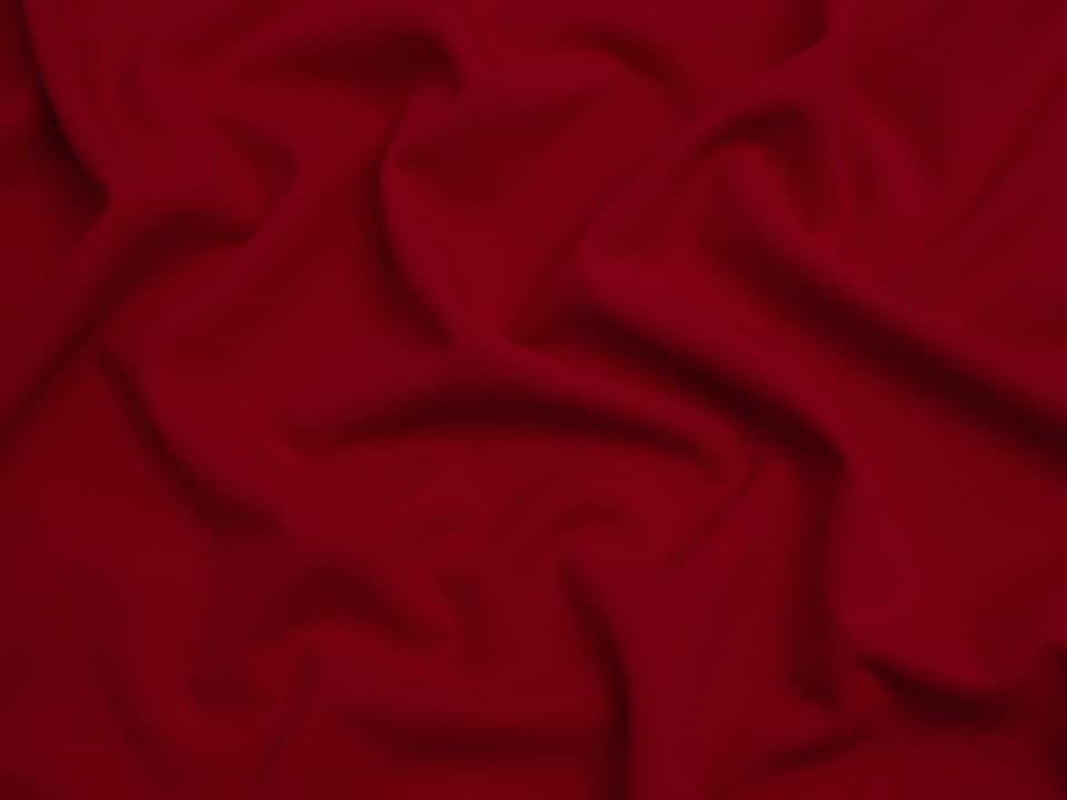 Minerva Core Range Red Heavy Scuba Crepe Stretch Knit Fabric for Dressmaking, 150cm / 59" Wide - per metre