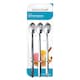 image 2 of KitchenCraft Ice Cream Soda Spoons Silver Stainless Steel Set of 3