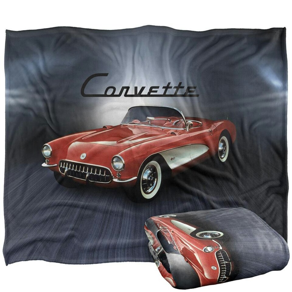 image 1 of Chevrolet Corvette Shine Blanket - Multicoloured - One Size