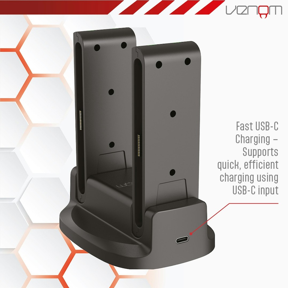 image 1 of Venom Nintendo Switch 2 Joy-Con Play & Charge Dock