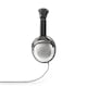 image 3 of Nedis On-Ear 2.7m Wired Headphones TV / HiFi Design with Adjustable Headband, Ergonomic Soft Ear Cups, Gold-Plated 6.35mm & 3.5mm Connections