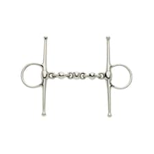 Lorina Waterford Full Cheek Snaffle - Silver - 6in