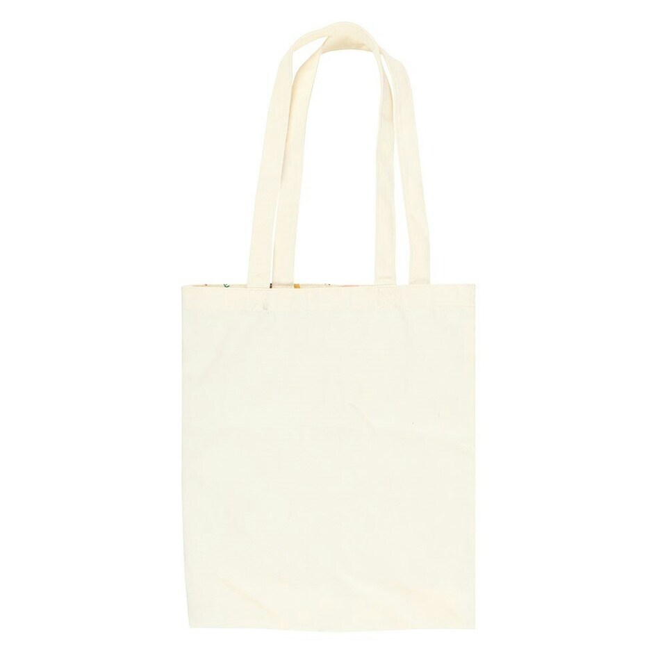 image 1 of Holly Jolly Christmas Tote Bag White